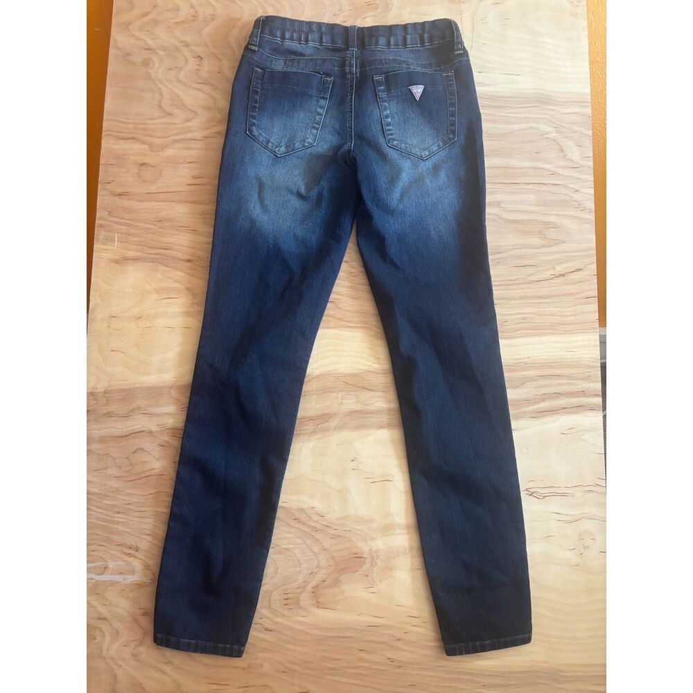 GUESS Womens Size 4 Medium Rise Jeans Blue Denim